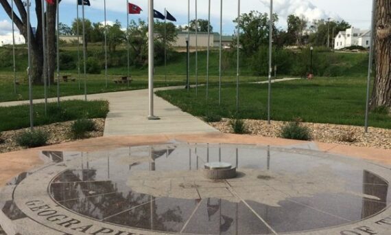 Geographic Center of the Nation Monument