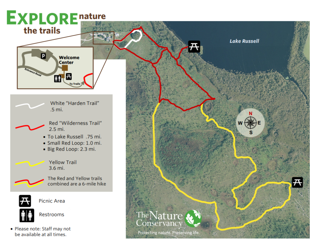 The Disney Wilderness Preserve map