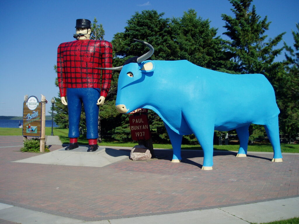 Paul Bunyan & Babe the Blue Ox