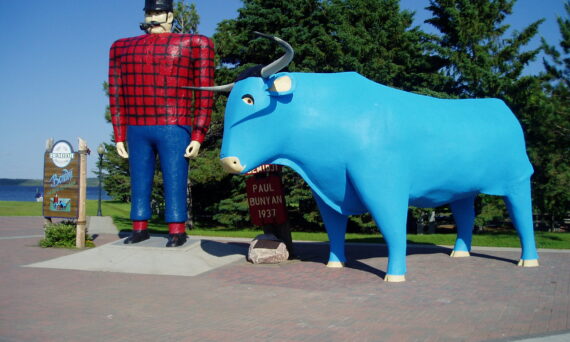 Paul Bunyan & Babe the Blue Ox