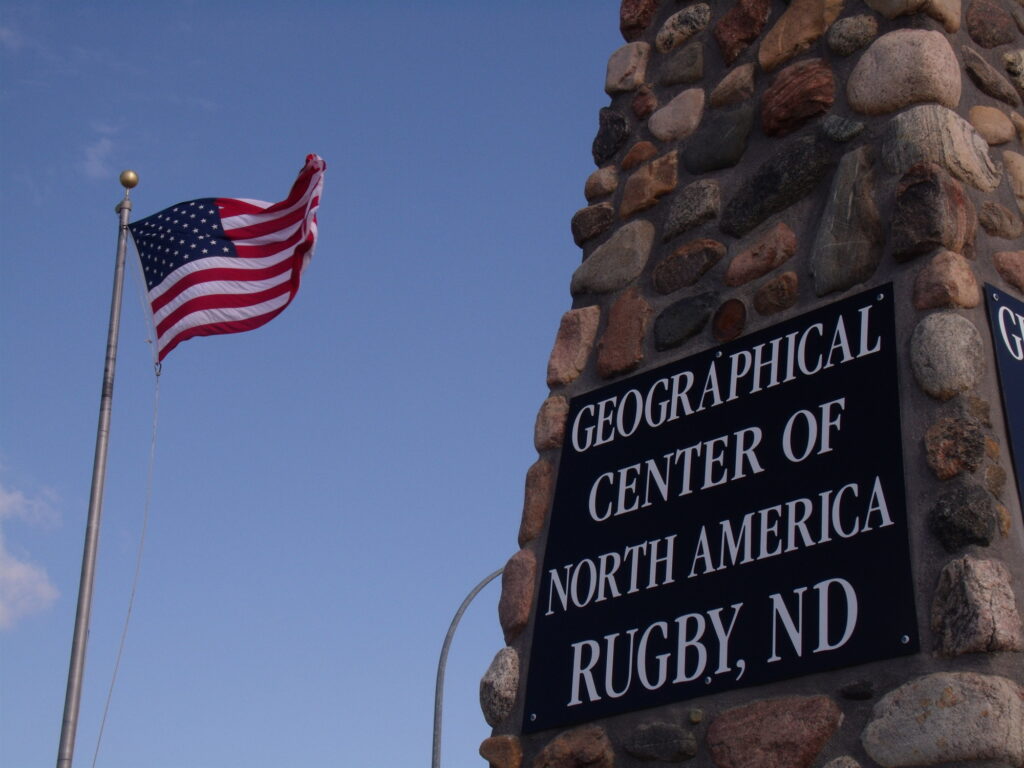 The Geographical Center of North America